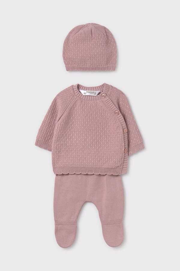 Mayoral Newborn Komplet za bebe Mayoral Newborn boja: ružičasta, 9514