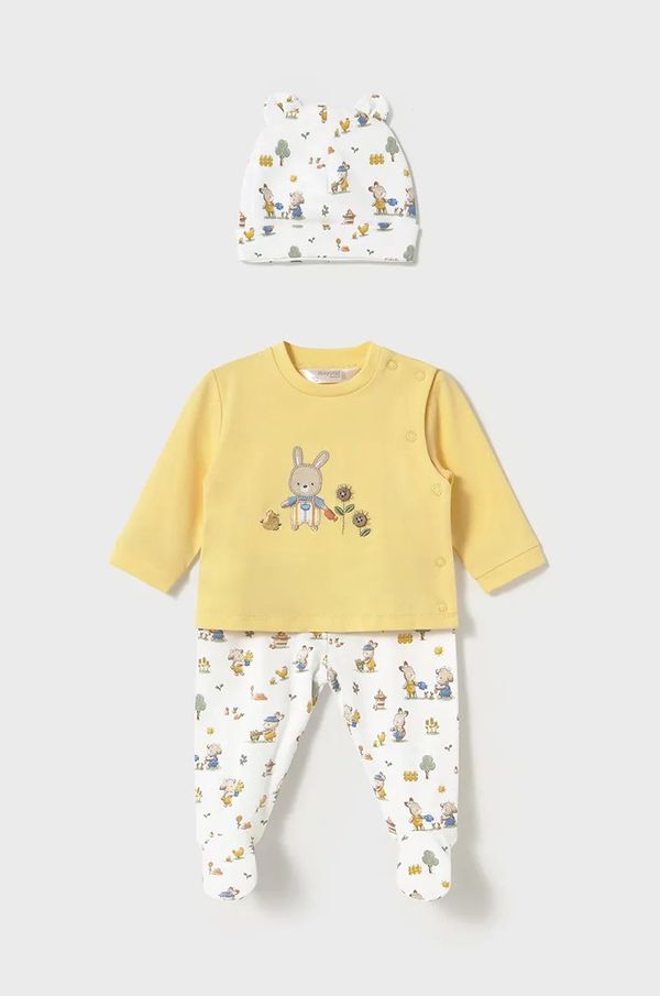 Mayoral Newborn Komplet za bebe Mayoral Newborn boja: žuta, 1557