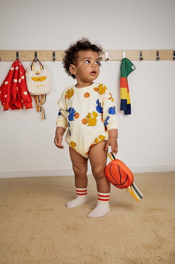 Mini Rodini Komplet za bebe Mini Rodini Squirrels boja: žuta