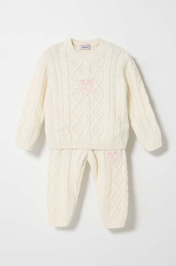 Pinko Up Komplet za bebe Pinko Up boja: bež