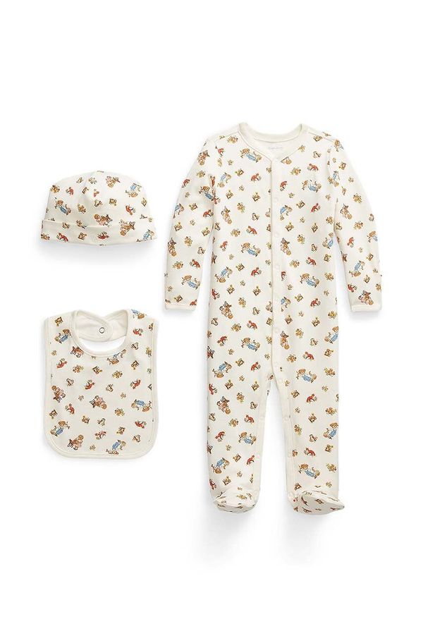 Polo Ralph Lauren Komplet za bebe Polo Ralph Lauren boja: bež