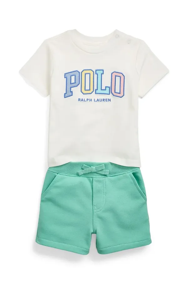 Polo Ralph Lauren Komplet za bebe Polo Ralph Lauren boja: bijela, 320966475001