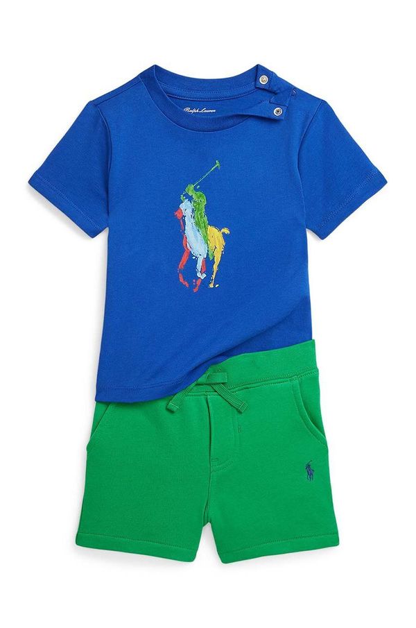 Polo Ralph Lauren Komplet za bebe Polo Ralph Lauren boja: tamno plava