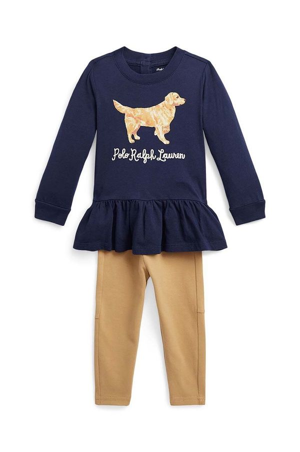 Polo Ralph Lauren Komplet za bebe Polo Ralph Lauren boja: tamno plava