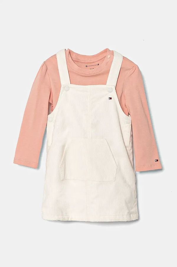 Tommy Hilfiger Komplet za bebe Tommy Hilfiger boja: bijela, KN0KN01947