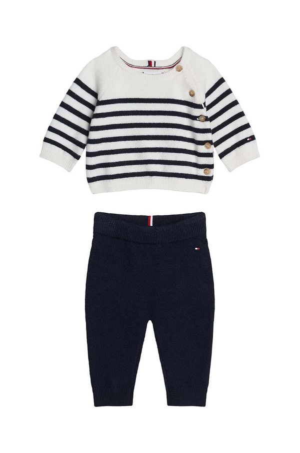 Tommy Hilfiger Komplet za bebe Tommy Hilfiger boja: crna, KN0KN01924