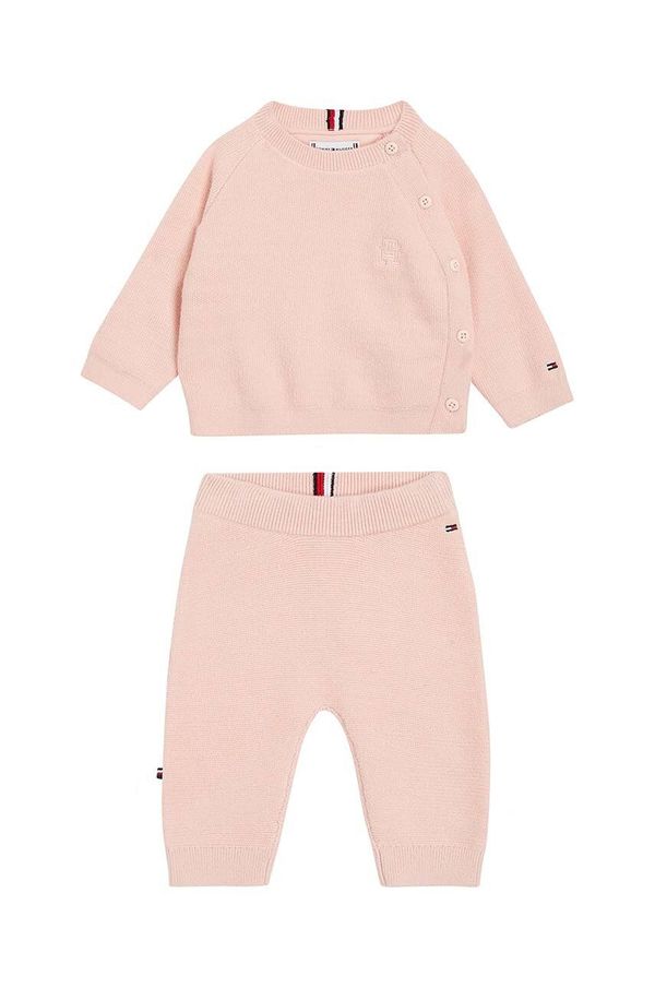 Tommy Hilfiger Komplet za bebe Tommy Hilfiger boja: ružičasta