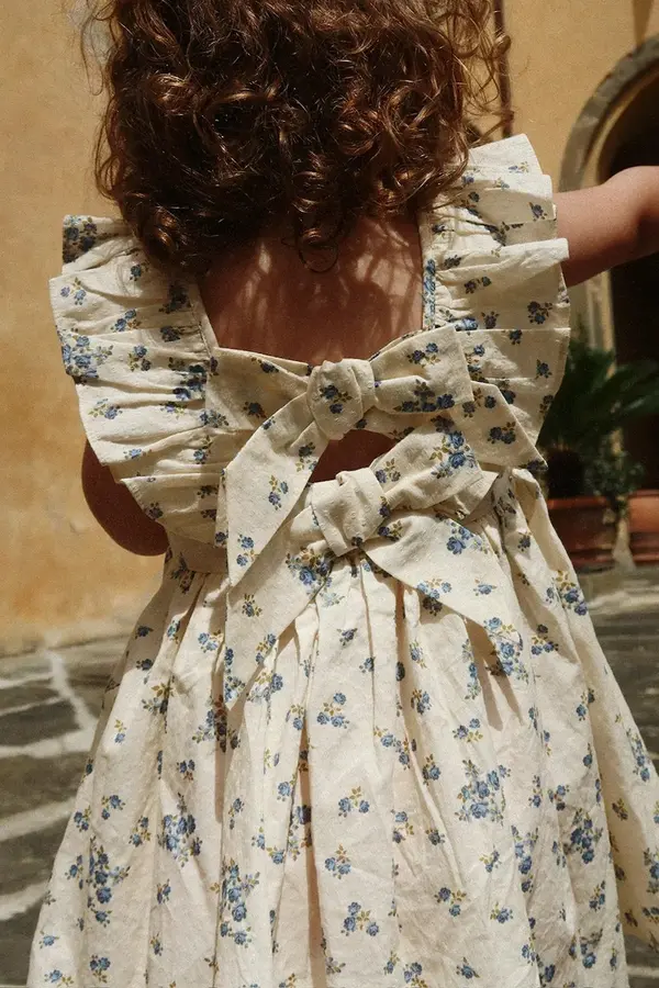 Konges Sløjd Konges Sløjd Dječja pamučna haljina Konges Sløjd CIANNA DRESS GOTS