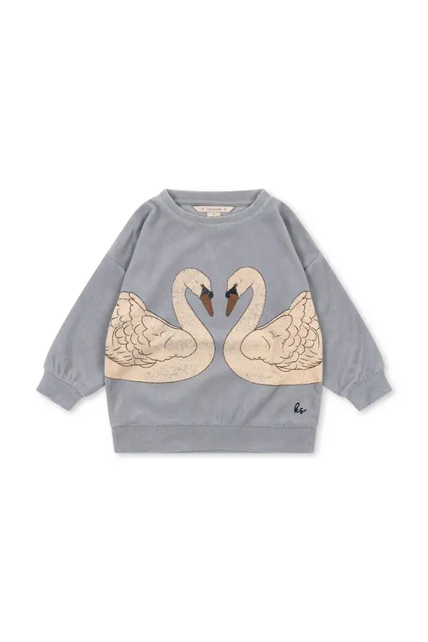 Konges Sløjd Konges Sløjd dukserica za djecu s pamukom ITTY SWEATSHIRT GOTS