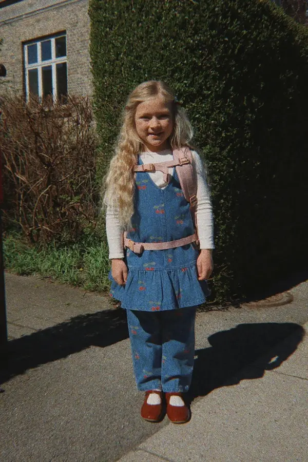 Konges Sløjd Konges Sløjd haljina A-kroja od pamuka MAGOT DRESS GOTS