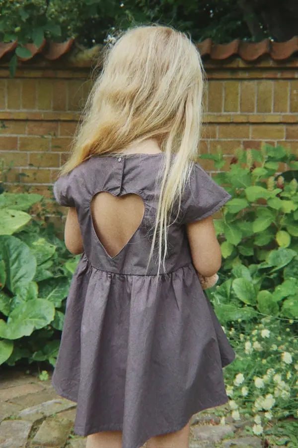 Konges Sløjd Konges Sløjd haljina od pamuka HEARLY DRESS GOTS