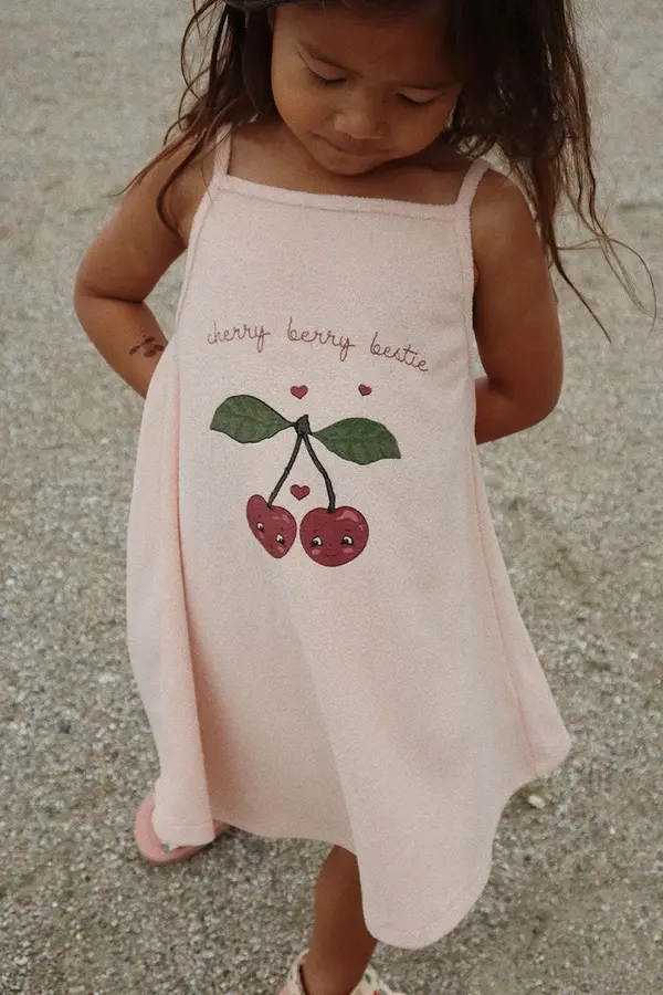 Konges Sløjd Konges Sløjd haljina od pamuka ITTY STRAP DRESS GOTS - EXCLUSIVE
