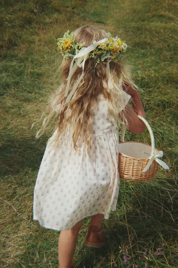 Konges Sløjd Konges Sløjd haljina od pamuka PACEY DRESS GOTS