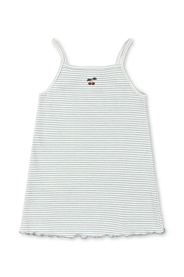 Konges Sløjd Konges Sløjd haljina s pamukom ROLI STRAP DRESS OCS