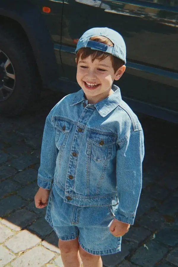 Konges Sløjd Konges Sløjd jakna za djecu od trapera MAGOT DENIM JACKET GOTS