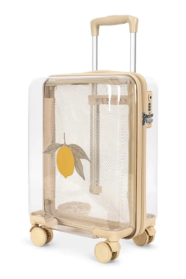 Konges Sløjd Konges Sløjd kofer TRANSPARENT TRAVEL SUITCASE