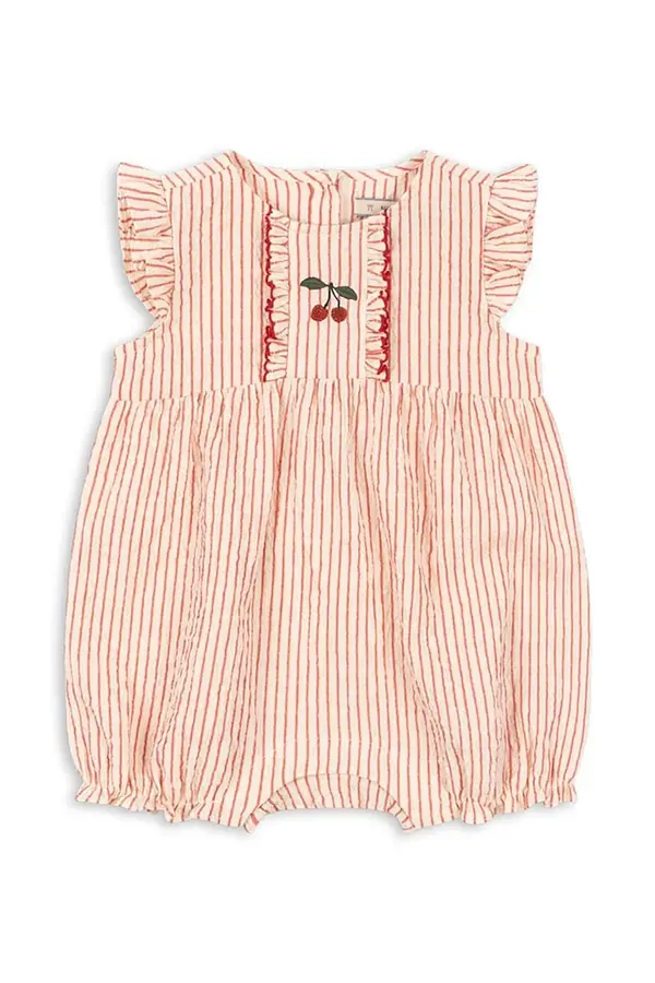 Konges Sløjd Konges Sløjd kombinezon za bebe od pamuka ELLIE FRILL ROMPER GOTS
