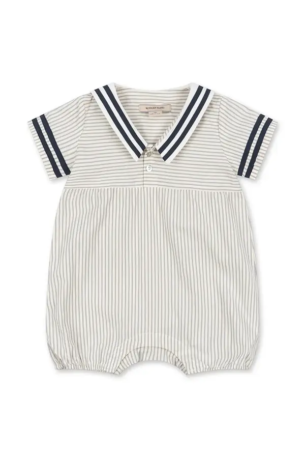 Konges Sløjd Konges Sløjd kombinezon za djecu od pamuka ALLIE SAILOR ROMPER GOTS