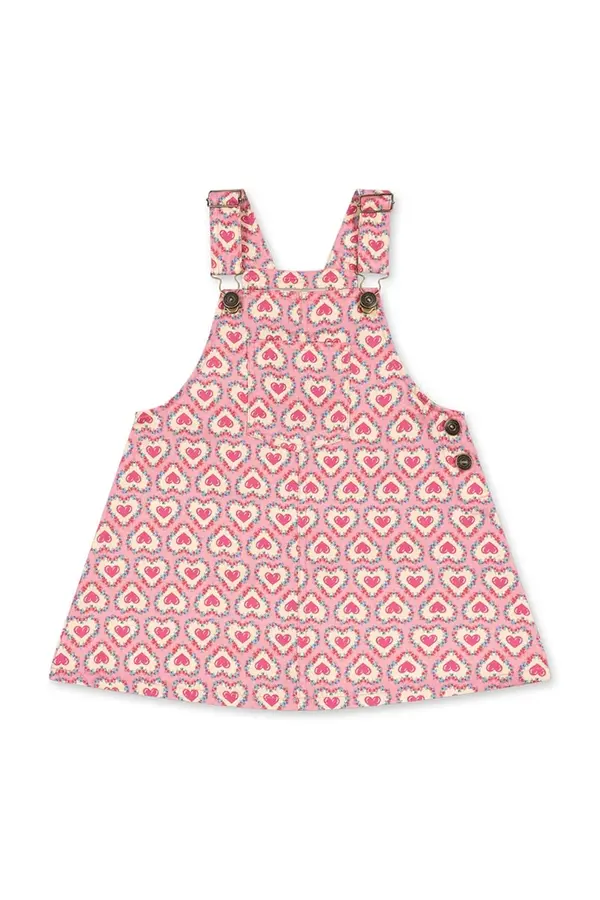 Konges Sløjd Konges Sløjd ljetna haljina od pamuka FRANKIE OVERALL DRESS GOTS