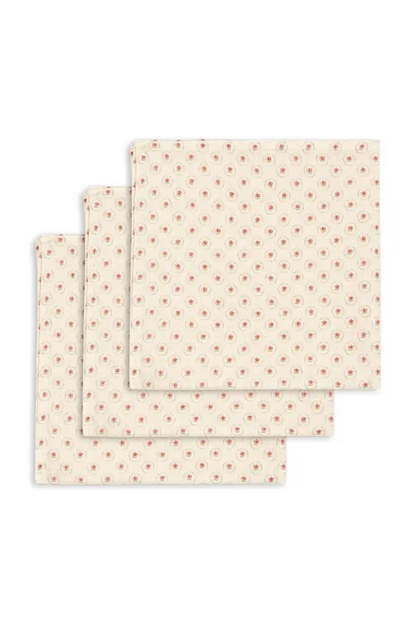 Konges Sløjd Konges Sløjd Pamučna tetrica za bebe Konges Sløjd MUSLIN CLOTH GOTS 3-pack