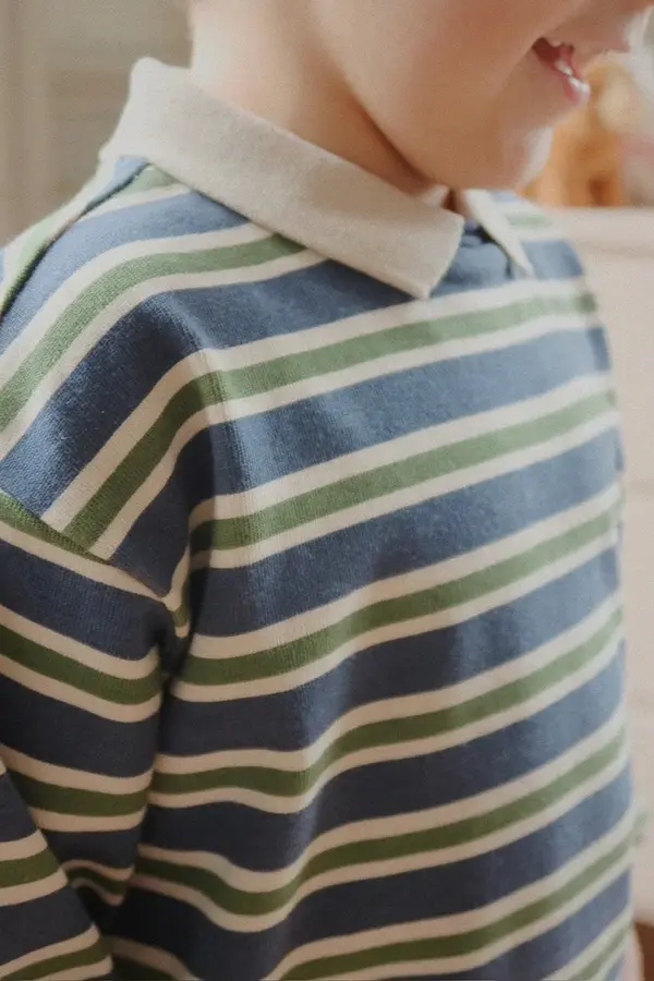 Konges Sløjd Konges Sløjd polo majica za djecu od pamuka SPOTTY LS POLO GOTS