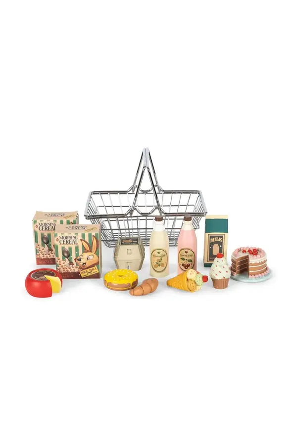 Konges Sløjd Konges Sløjd Set za igru Konges Sløjd MINI MARKET GROCERY SET 10-pack