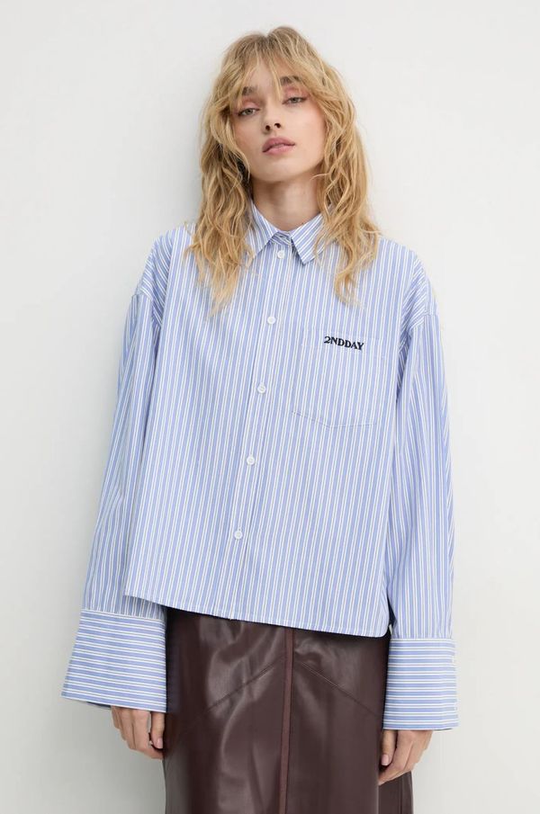 2NDDAY Košulja 2NDDAY Claras za žene, relaxed, s klasičnim ovratnikom, 2251131215
