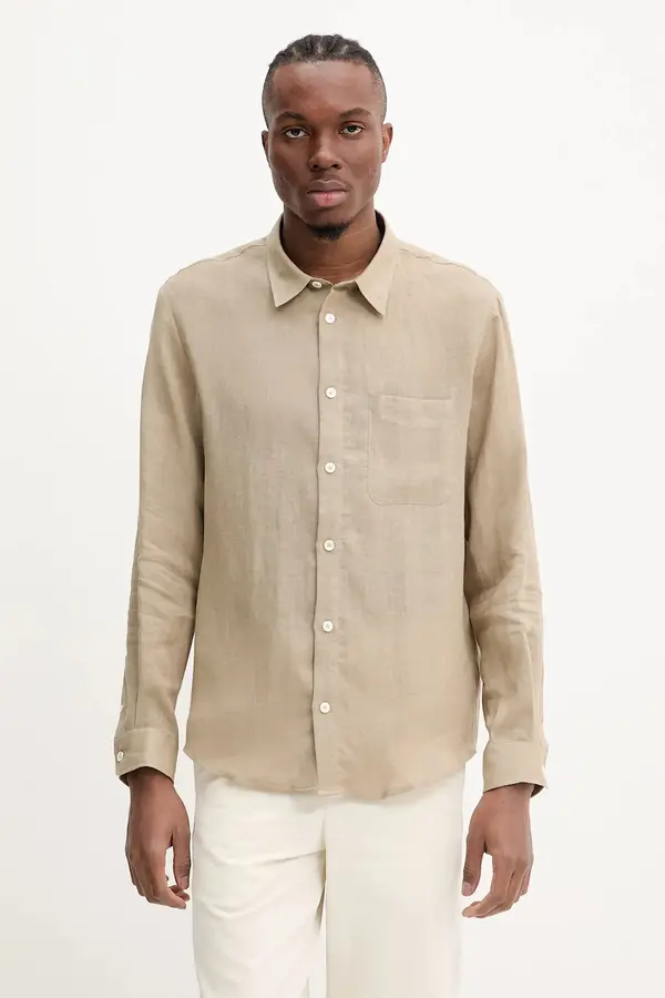 A.P.C. Košulja A.P.C. A.P.C. Chemise Cassel LIAEK-H12545 BLACK