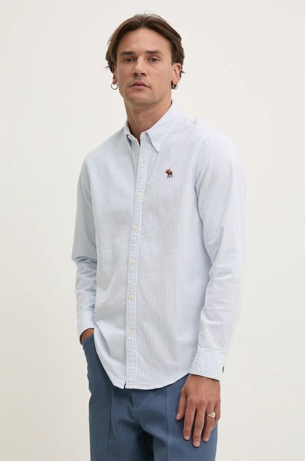 Abercrombie & Fitch Košulja Abercrombie & Fitch za muškarce, regular, s button-down ovratnikom, KI125-4285