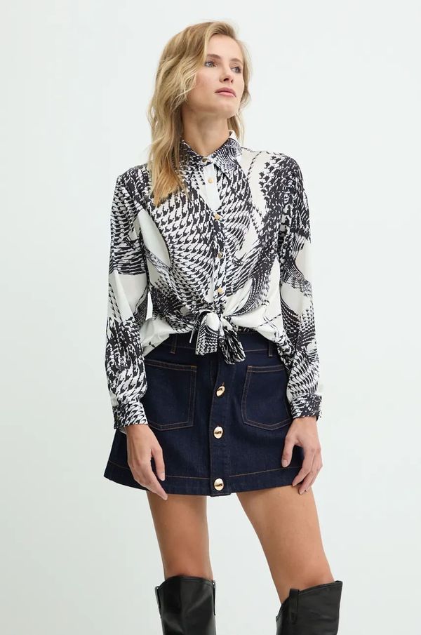 Answear Lab Košulja Answear Lab za žene, boja: crna, regular, s klasičnim ovratnikom