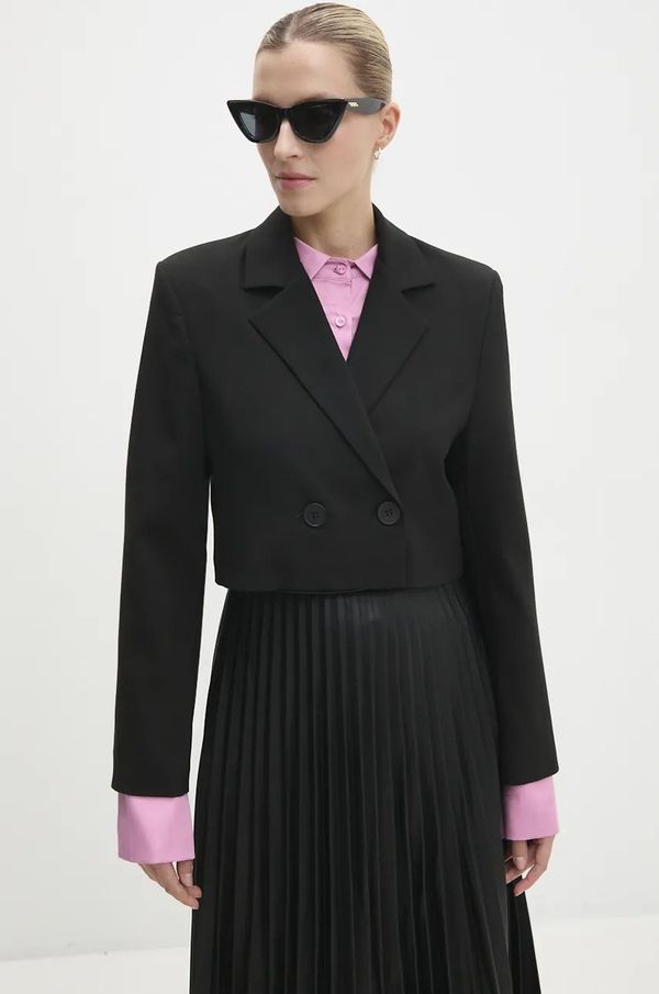 Answear Lab Košulja Answear Lab za žene, boja: ružičasta, slim, s klasičnim ovratnikom