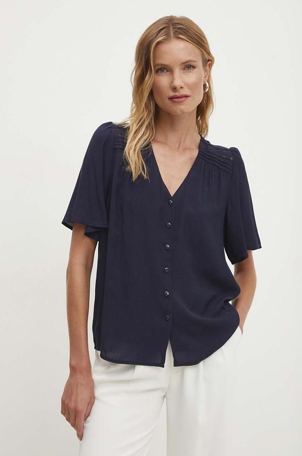 Answear Lab Košulja Answear Lab za žene, boja: tamno plava, regular