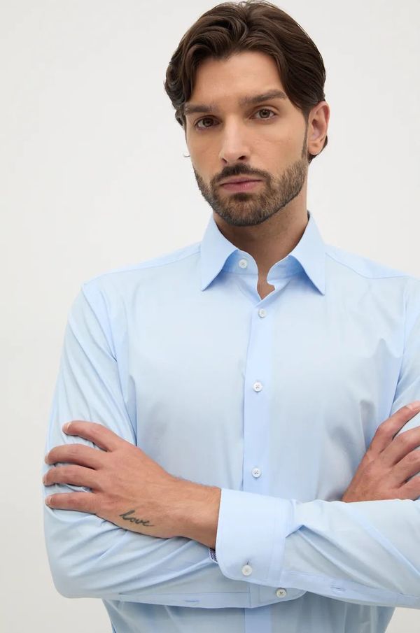 Boss Košulja BOSS za muškarce, slim, s klasičnim ovratnikom, 50519859