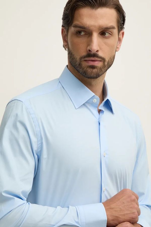 Boss Košulja BOSS za muškarce, slim, s klasičnim ovratnikom, 50527198