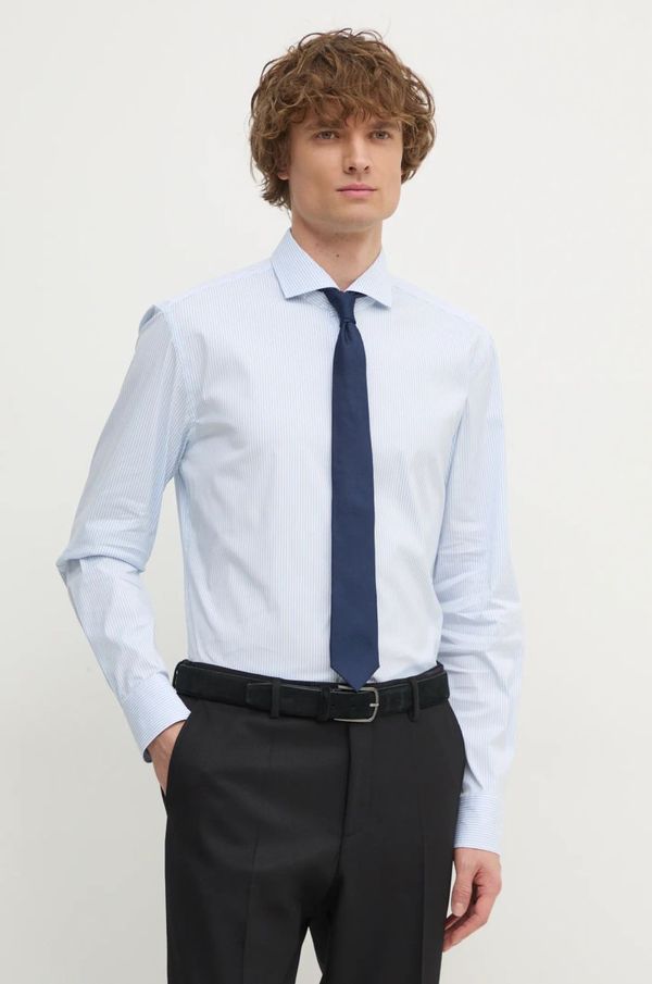 Boss Košulja BOSS za muškarce, slim, s klasičnim ovratnikom, 50533433