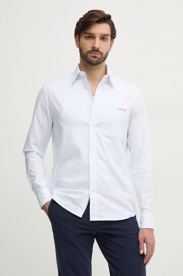 Calvin Klein Jeans Košulja Calvin Klein Jeans za muškarce, regular, s klasičnim ovratnikom, J30J327582