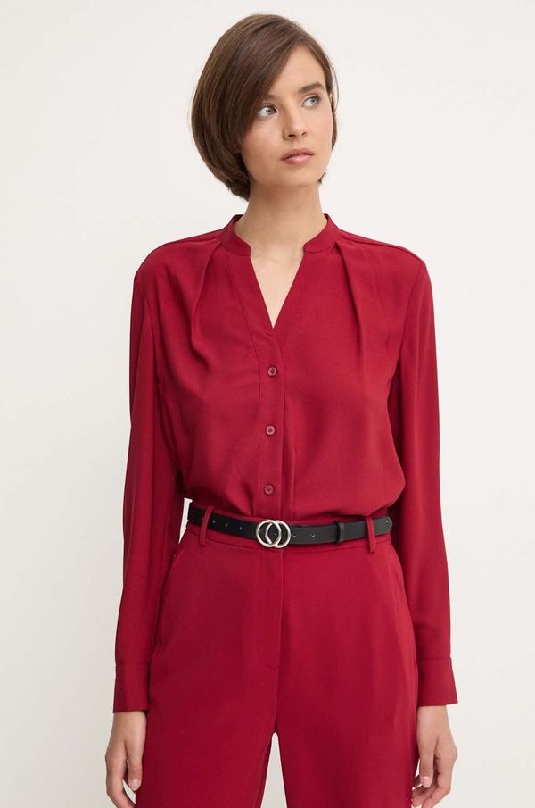 Calvin Klein Košulja Calvin Klein za žene, boja: bordo, regular, K20K207167
