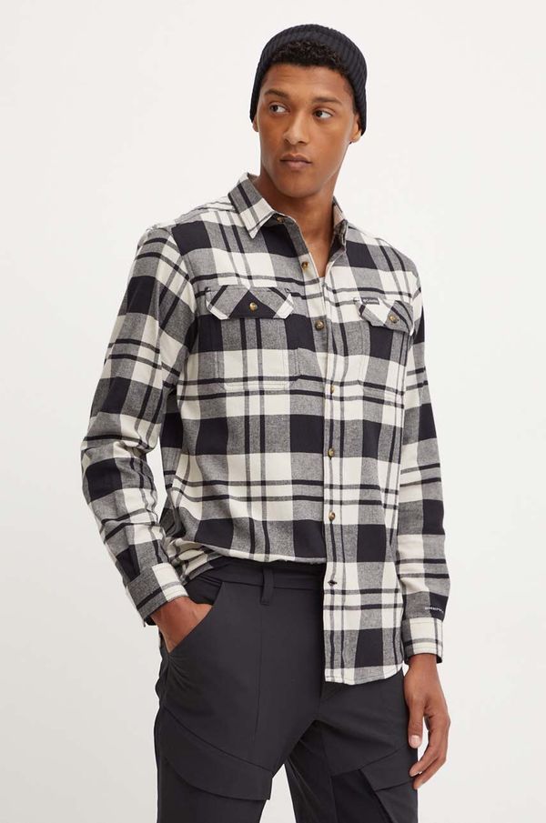 Columbia Košulja Columbia Flare Gun Stretch za muškarce, boja: zelena, regular, s klasičnim ovratnikom, 1861581