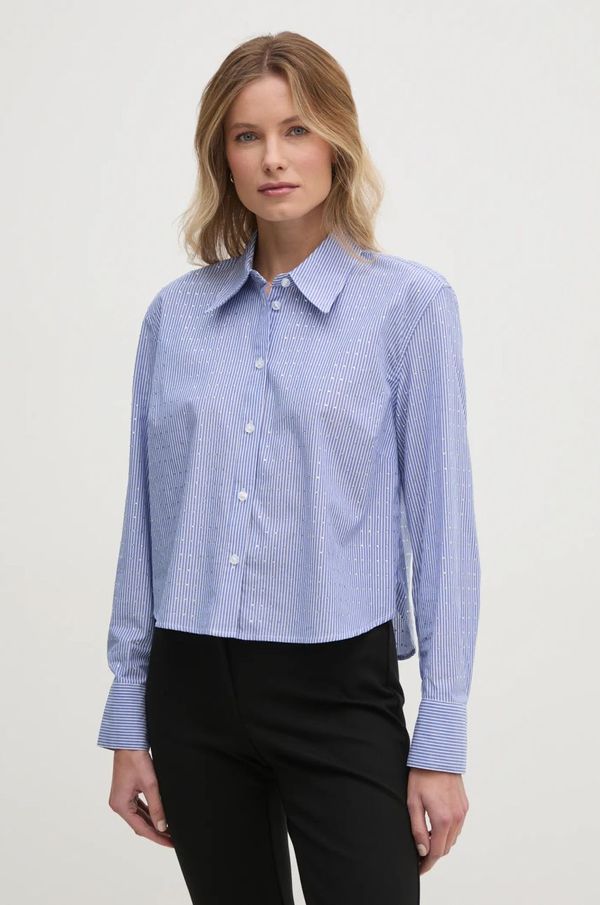 DKNY Košulja Dkny za žene, relaxed, s klasičnim ovratnikom, DJ4W2099