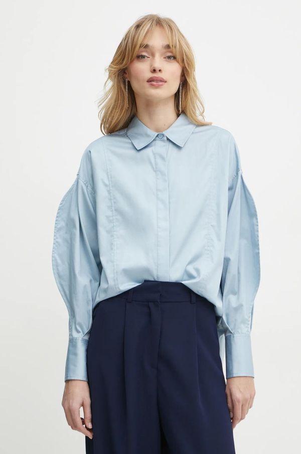 Guess Košulja Guess AMA za žene, regular, s klasičnim ovratnikom, W5RH58 WAF10