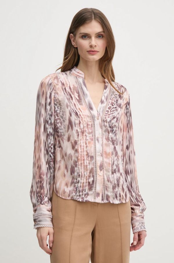 Guess Košulja Guess za žene, boja: ružičasta, regular, W5RH16 WDW82