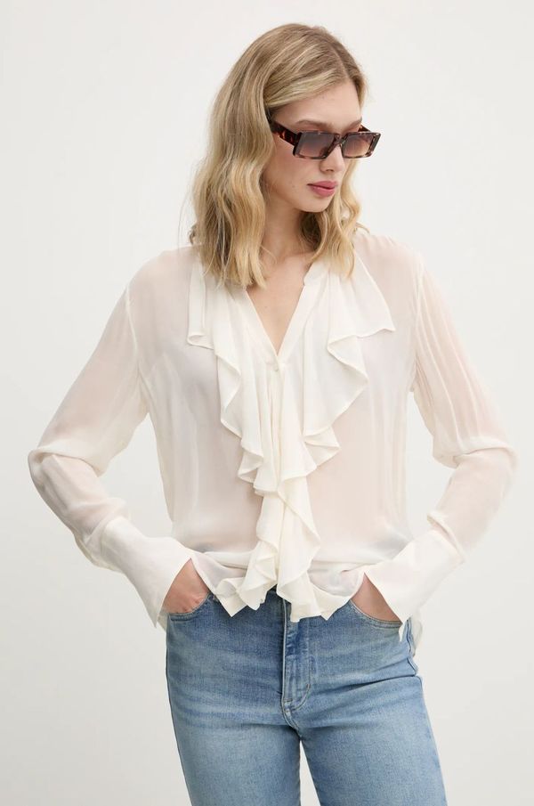 Hugo Košulja HUGO za žene, boja: bež, relaxed, 50531556