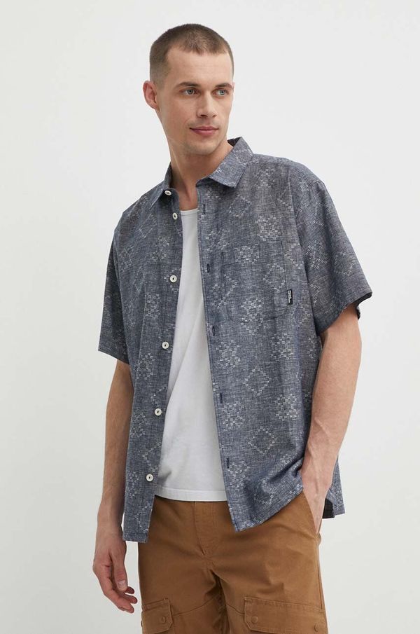 Jack Wolfskin Košulja Jack Wolfskin Karana za muškarce, regular, s klasičnim ovratnikom