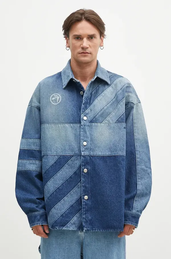Ambush Košulja-jakna AMBUSH Patchwork Denim Shirt Vintage