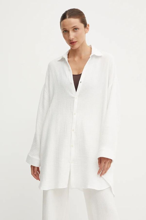 JOYINME Košulja JOYINME Rest 2.0 za žene, boja: bijela, relaxed, s klasičnim ovratnikom, Rest 2.0