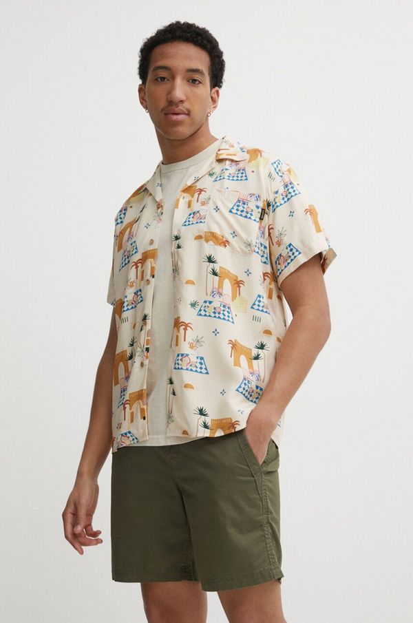 Kaotiko Košulja Kaotiko za muškarce, boja: bež, regular