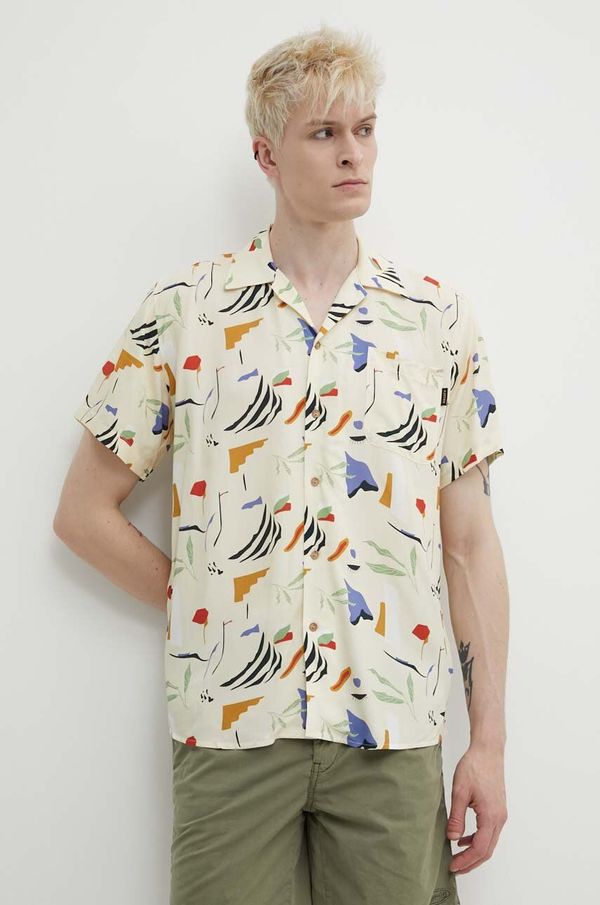 Kaotiko Košulja Kaotiko za muškarce, boja: bež, relaxed