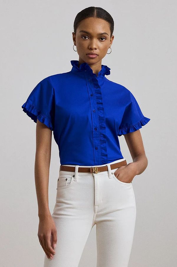 Lauren Ralph Lauren Košulja Lauren Ralph Lauren za žene, regular, s ruskim ovratnikom, 200957457