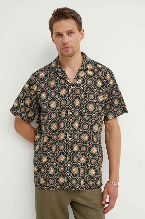 Les Deux Košulja Les Deux za muškarce, boja: crna, regular, LDM401087