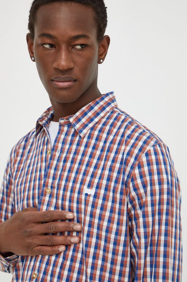 Levi's Košulja Levi's za muškarce, slim, s klasičnim ovratnikom